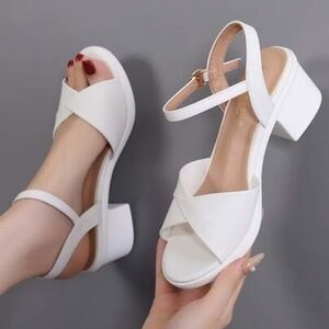 NWOT Peep Toe Sandals